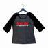 Coding Nerd Engineering FALSE TRUE FUNNY Custom Printed Graphic Design Raglan T-Shirt for Women